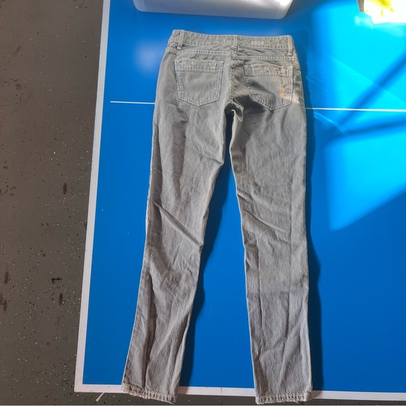 Stripes design distressed denim jeans - Picture 7 of 7